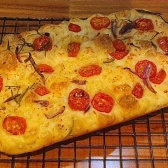 Focaccia Tomate Cereja