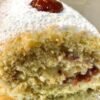 Rocambole Ninho com Morango