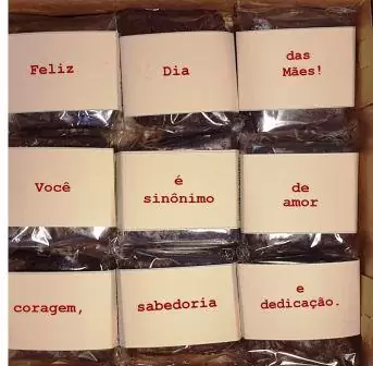Caixa Brownies Personalizados