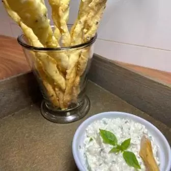 Combo Grissini e Pasta de Ricotta