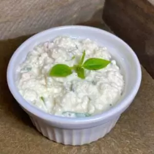 Pasta de Ricotta e Ervas Finas